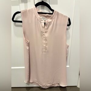 Aritzia Babaton tank top blouse pink